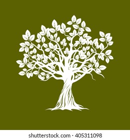 Vector Illustration of Tree.