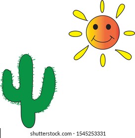 Vector illustration of a tree growing