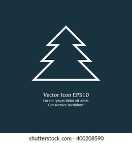Vector illustration of tree icon