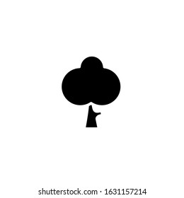 Vector illustration, tree icon template.  