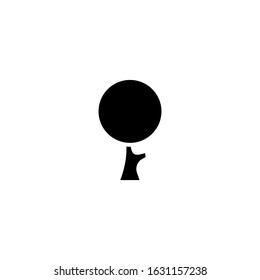 Vector illustration, tree icon template.  