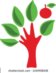 vector illustration tree of life.