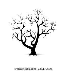 Vector Illustration : Tree silhouette