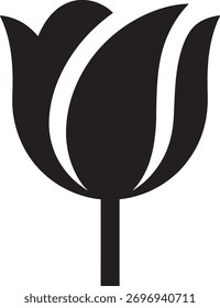 A Vector illustration of a tree silhouette with an arrow design element for a logo or icon.