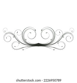 Silueta de árbol de ilustraciones vectoriales aislada sobre fondo transparente.Árbol negro.Esclavitud de ilustración abstracta de un árbol joven.Árbol negro elegante. Ilustración vectorial.Planta decorativa simple.