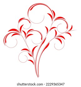 Vector Illustration Tree silhouette isolated on transparent background.Red tree.Abstract illustration silhouette of a young tree.Stylish black tree. Vector illustration.Decorative simple plant. - Powered by Shutterstock - Get 15% off with code: PIKWIZARD15