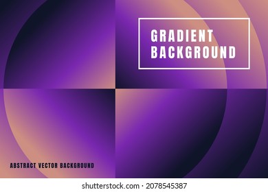 Vector illustration - trendy abstract creative minimalist prints and compositions with bright gradient colors - design templates for social media posts and stories, posters and banners 
