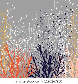 vector illustration trendy modern awesome adorable romantic lovely cute pretty beauty floral pattern collection, cover design, invitations,leaves, 