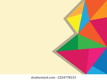 Vector illustration triangular geometric background  wallpaper abstract multicolored polygonal mosaic. Modern elegant brochure, flyer patterns. Business design templates and elements for poster, etc.