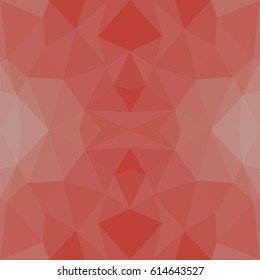 Vector illustration. Triangulated background. Seamless pattern. Red