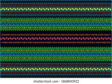 Vektorgrafik von Stammesmustern