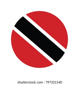 vector illustration of Trinidad and Tobago flag, Trinidad and Tobago flag, official colors and proportion correctly. National Trinidad and Tobago flag. Vector illustration.
