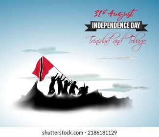 Vector illustration for Trinidad and Tobago Independence Day