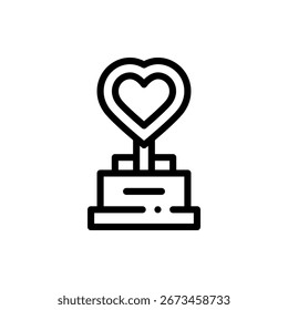 Ilustración vectorial de trofeo con alas, ideal para logros, victorias y temas de honor