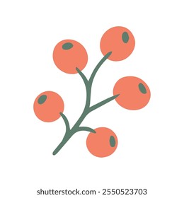 Vector Illustration. Tropical leaves. Cartoon  plants and flowers. leaf isolated on white background. Floral element vector set Nature leaves. plants vector illustration. flower vector.
