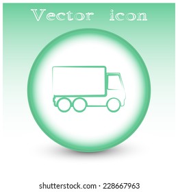 Vector illustration of a truck 