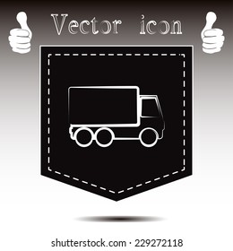 Vector illustration of a truck 