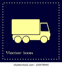 Vector illustration of a truck 