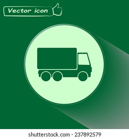 Vector illustration of a truck 