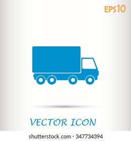 Vector illustration of a truck 