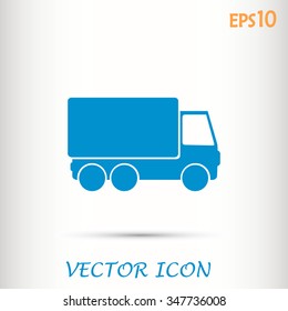 Vector illustration of a truck 