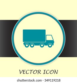 Vector illustration of a truck 