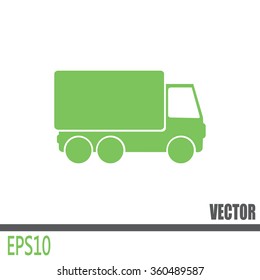 Vector illustration of a truck 