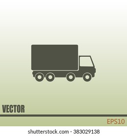 Vector illustration of a truck 