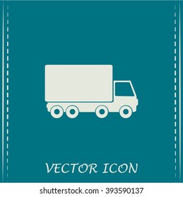 Vector illustration of a truck 