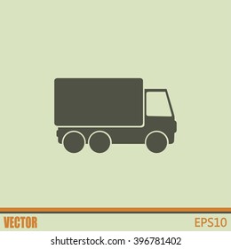 Vector illustration of a truck 