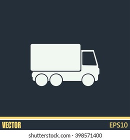 Vector illustration of a truck 