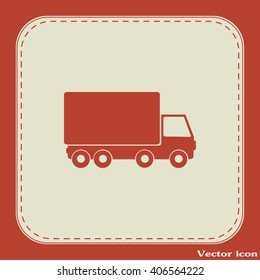 Vector illustration of a truck 