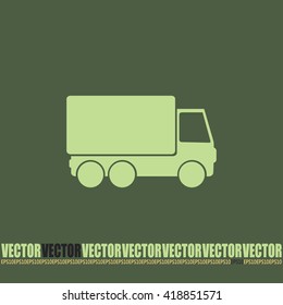 Vector illustration of a truck 