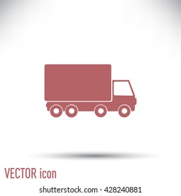 Vector illustration of a truck 