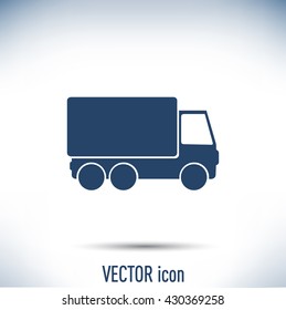 Vector illustration of a truck 