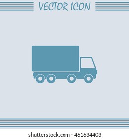 Vector illustration of a truck 