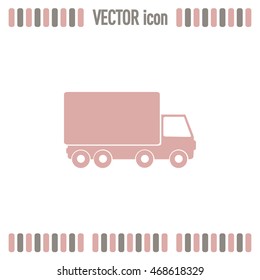 Vector illustration of a truck 
