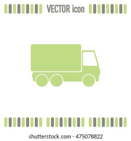 Vector illustration of a truck 