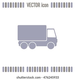 Vector illustration of a truck 