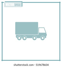 Vector illustration of a truck 