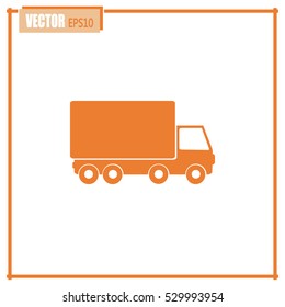 Vector illustration of a truck 