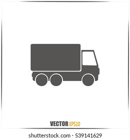 Vector illustration of a truck 