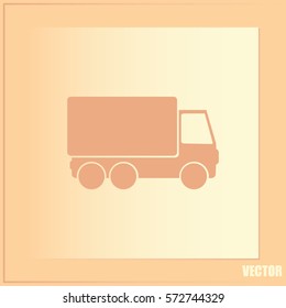 Vector illustration of a truck 