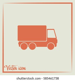 Vector illustration of a truck 