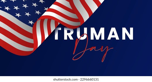 Vector illustration of Truman Day. Truman Day Holiday Truman Day is a state holiday in Missouri, the United States, on or around May 8 each year. svg