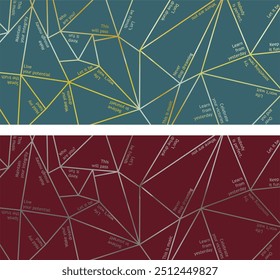 Vector illustration of T-shirt Design pattern , Abstract geometric background. T-shirt Design , Chest design