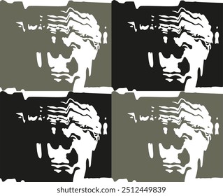 Vector illustration of T-shirt Design pattern , Abstract geometric background. T-shirt Design , Chest design