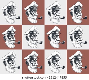 Vector illustration of T-shirt Design pattern , Abstract geometric background. T-shirt Design , Chest design