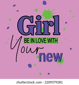 vector illustration for a t-shirt design with slogan. Vector illustration design for fashion fabrics, textile graphics, prints.
