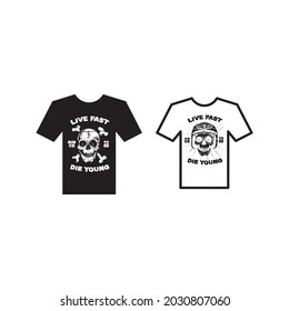 Vektorgrafik des T-Shirt-Symbols Free Vecto